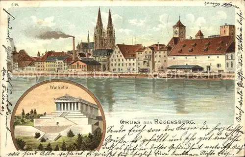 Regensburg Walhalla Kat. Regensburg