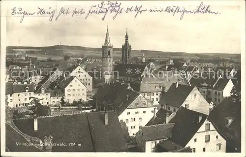 Villingen Schwenningen Kirchenpartie Kat. Villingen Schwenningen