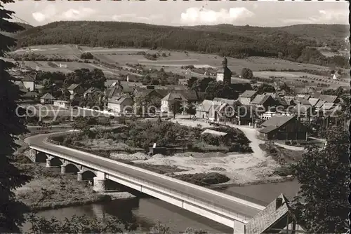 Hedemuenden Werrabruecke Kat. Hann. Muenden