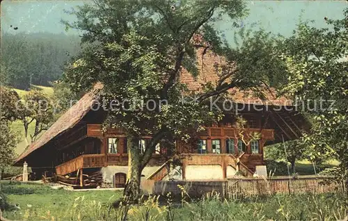 Trachselwald Haus im Gruenenmatt Kat. Trachselwald