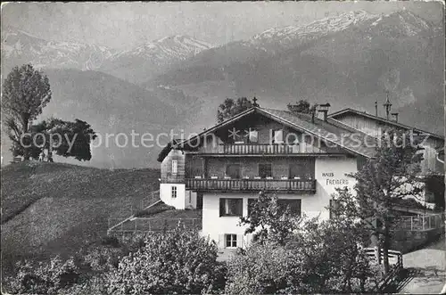 Wildschoenau Tirol Haus Freiberg H. Reinwand Oberau / Kufstein /Tiroler Unterland