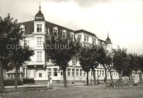 Ahlbeck Ostseebad FDGB Heim Bernhard Goering Kat. Heringsdorf Insel Usedom