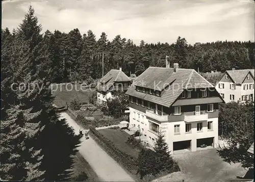 Untermusbach Freudenstadt Kurhaus Waldeck Kat. Freudenstadt