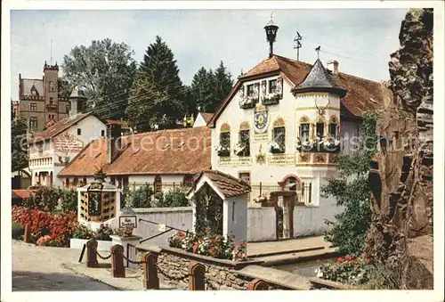 Koenigstein Taunus Klostergut Rettershof mit Cafe zum froehlichen Landmann Kat. Koenigstein im Taunus