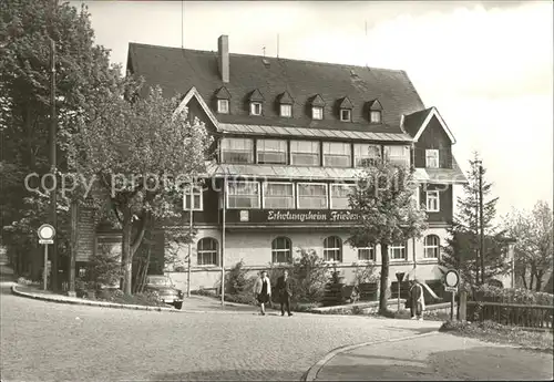 Baerenburg Sachsen Erholungsheim Friedenswacht Kat. Altenberg