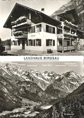 Oberstdorf Landhaus Birgsau Kat. Oberstdorf