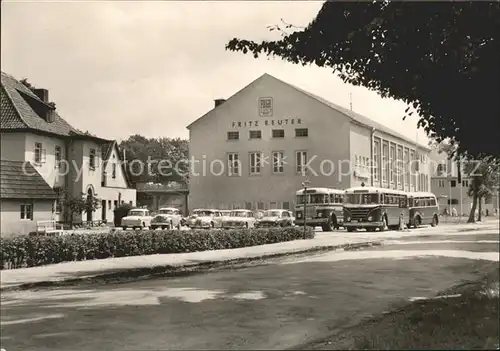 Boltenhagen Ostseebad FDGB Erholungsheim Fritz Reuter Busse Kat. Ostseebad Boltenhagen