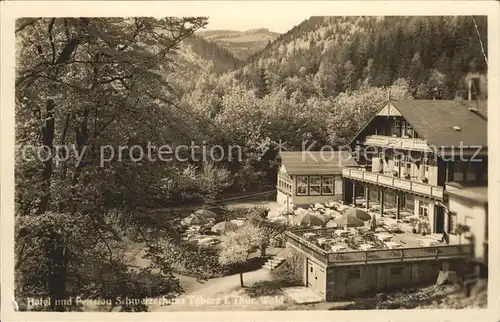 Tabarz Hotel Pension Schweizerhaus Kat. Tabarz Thueringer Wald