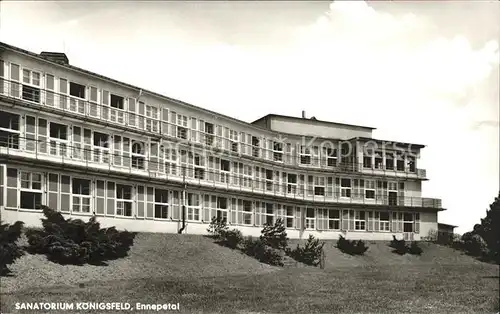 Ennepetal Sanatorium Koenigsfeld Kat. Ennepetal