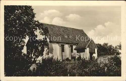 Insel Hiddensee Kirche in Kloster Kat. Insel Hiddensee