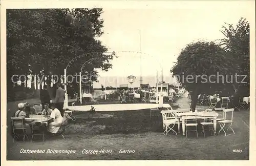 Boltenhagen Ostseebad Ostsee Hotel Garten Kat. Ostseebad Boltenhagen