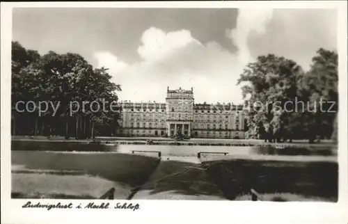 Ludwigslust Mecklenburg Schloss Kat. Ludwigslust