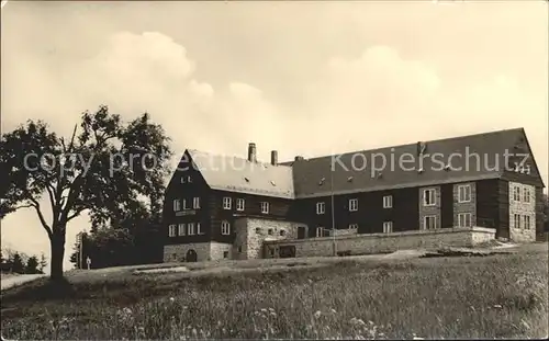 Aschberg Vogtland Jugendherberge Kat. Reichenbach