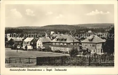 Rautenkranz Vogtland Teilansicht Kat. Morgenroethe Rautenkranz