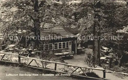 Ilsenburg Harz Raststaette am Ilsestein Kat. Ilsenburg Harz