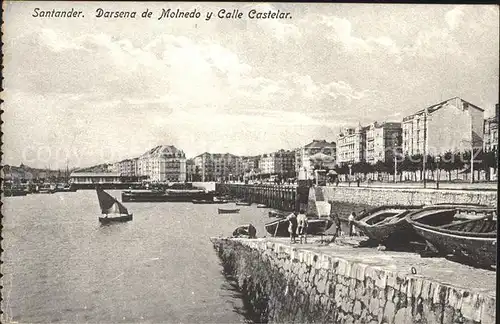 Santander Darsena de Molendo y Calle Castelar Kat. Santander