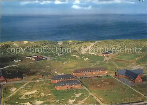 Hoernum Sylt Jugendherberge Fliegeraufnahme Kat. Hoernum (Sylt)