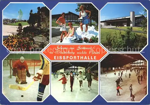 Winterberg Hochsauerland Eissporthalle Kat. Winterberg