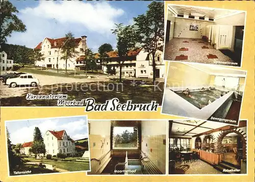Bad Seebruch Kursanatorium Moorbad Kat. Vlotho