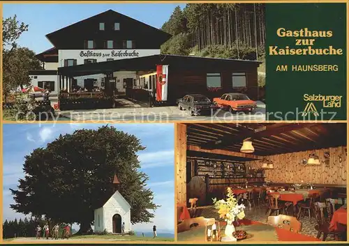 Obertrum See Gasthaus Kaiserbuche Kat. Obertrum am See