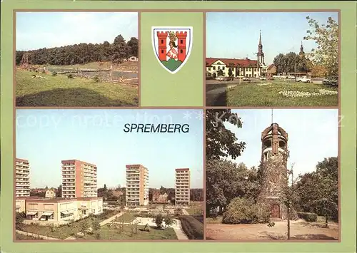 Spremberg Niederlausitz Freibad Markt Kat. Spremberg