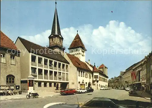 Marktredwitz Hauptstrasse altes Rathaus Kat. Marktredwitz