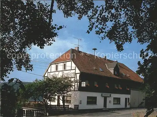 Medebach Gasthof Pension Haus Waldfrieden Kat. Medebach