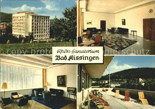 Bad Kissingen Rhoen Sanatorium Kat. Bad Kissingen