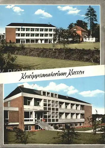 Bad Iburg Kneippsanatorium Kassen Kat. Bad Iburg