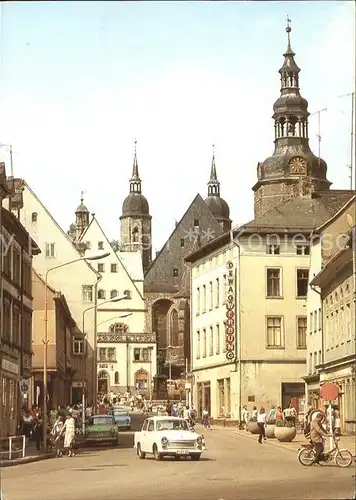 Eisleben Markt Kirchen Kat. Eisleben