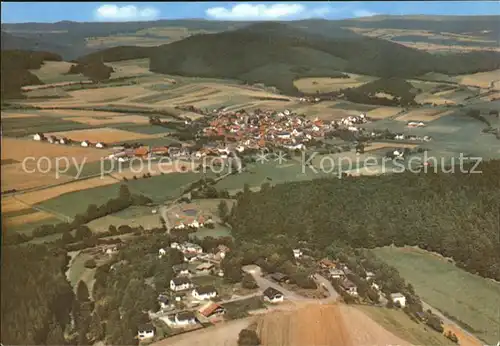 Kleinern Fliegeraufnahme Kat. Edertal