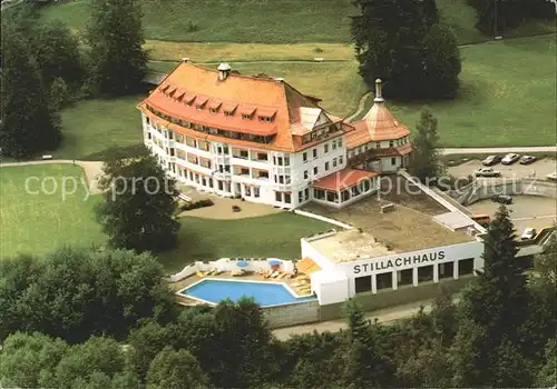 Oberstdorf Privatklinik Sanatorium Stillachhaus Fliegeraufnahme Kat. Oberstdorf