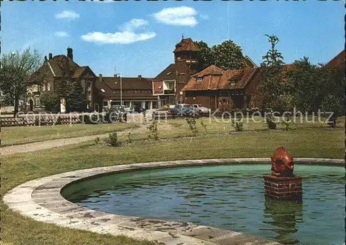 Rehburg Loccum Am Marktplatz Brunnen Kat. Rehburg Loccum