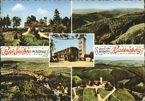 Bad Sachsa Harz Berghotel Ravensberg Details Panorama  Kat. Bad Sachsa