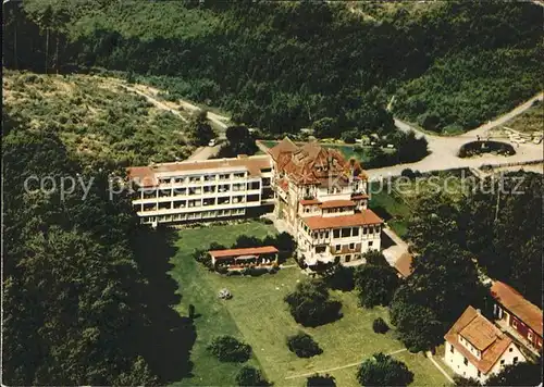 Bad Sachsa Harz Sanatorium Eulings Wiese Fliegeraufnahme Kat. Bad Sachsa