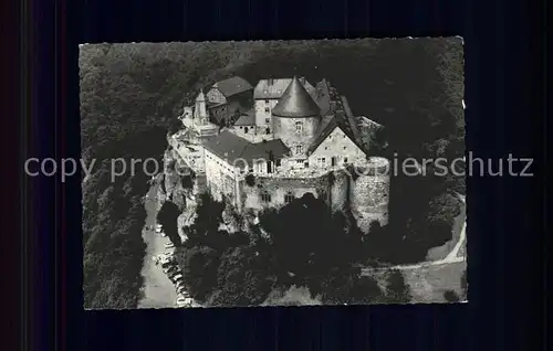 Schloss Waldeck Fliegeraufnahme  Kat. Waldeck