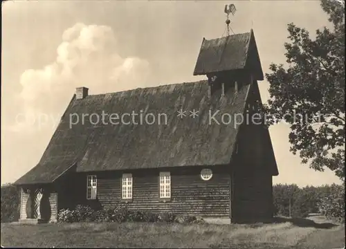 Born Darss Holzkirche Kat. Born Darss