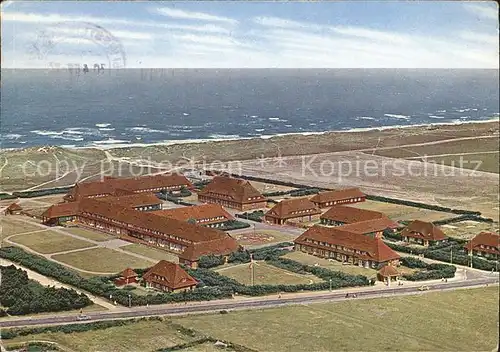 Westerland Sylt Fliegeraufnahme Nordseesanatorium Kat. Westerland