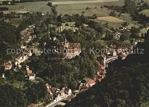 Bensheim Bergstrasse Schoenberg Fliegeraufnahme Schloss Knappschafts Sanatorium Kat. Bensheim