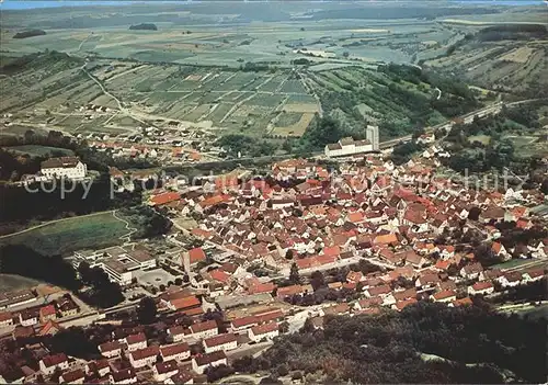 Niederstetten Wuerttemberg Fliegeraufnahme Hohenloher Land Kat. Niederstetten