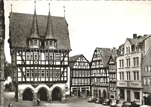 Alsfeld Marktplatz Fachwerk Kat. Alsfeld