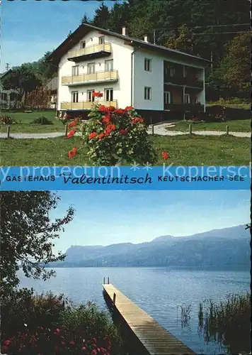 Keutschach See Gaestehaus Valentitinitsch Kat. Keutschach am See