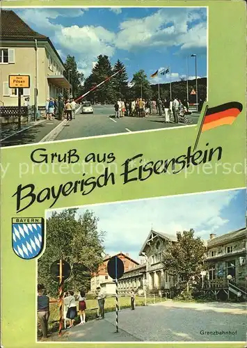 Bayerisch Eisenstein Grenzbahnhof Kat. Bayerisch Eisenstein