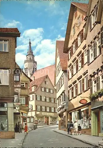 Tuebingen Strassenpartie Kat. Tuebingen