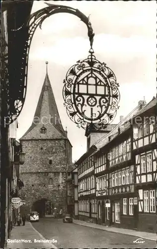 Goslar Breitestrasse Tor Kat. Goslar
