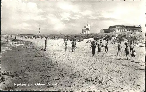 Neuhaus Dierhagen Strand  Kat. Dierhagen Ostseebad