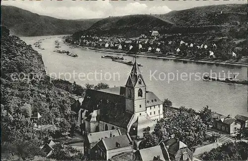 Bad Salzig Kloster Kirche Bornhofen Kat. Boppard