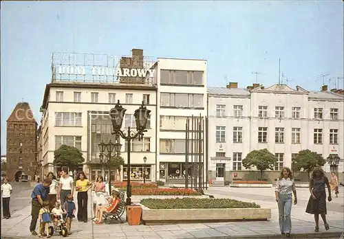 Chojnice Plac Bojownikow PPR Brama Czluchowska Kat. Chojnice
