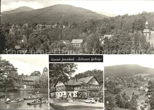 Jonsdorf Lausche Buchberg HOG Gondelfahrt  Kat. Kurort Jonsdorf