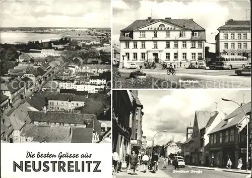 Neustrelitz Marktplatz Strelitzer Strasse Kat. Neustrelitz